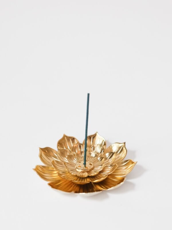 蓮心靜香座 - 金色